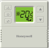 霍尼韦尔Honeywell蓝色背光液晶温控器风机盘管中央空调T6818DP08