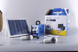 整套小型家用太阳能电池板手机充电户外夜市发电机照明系统