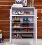 简约2门白色现代双开门韩式大容量玄关鞋柜门厅柜是组组装特价