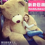 泰迪熊公仔正版毛绒玩具绒毛熊熊布娃娃1.6米2大号抱抱熊狗熊女生