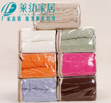 厂家直销RLL纯棉井字格花型线毯沙发巾盖毯空调毯子可免费定制
