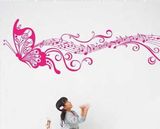 音乐蝴蝶贴画 创意3d立体墙贴幼儿园布置贴画音乐教室音符装饰画