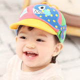 儿童鸭舌帽春秋季宝宝遮阳帽婴儿帽子6-12个月小孩帽子1-2岁男女