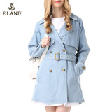 ELAND韩国衣恋新品新品休闲牛仔风夹克外套EEJJ52352D专柜正品