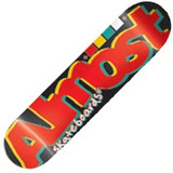 全国包邮包砂 拍下送大礼 美国滑板大牌 ALMOST 高级双翘滑板板面