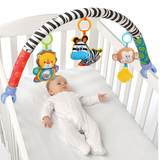 SOZZY多功能婴儿车夹床夹 宝宝床铃彩色转铃 带BB器铃铛 益智玩具