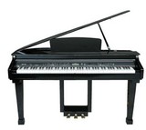 吟飞三角电钢琴88键重锤数码钢琴三角钢琴黑白色钢琴GDP1120