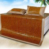 碳化麻将凉席学生单双人床1.8米2米2.2米麻将块竹席子包邮