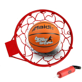 成人户外室内投篮框 儿童青少年投篮框 标准篮筐NBA送球气筒宏登