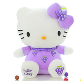 正版hello kitty凯蒂猫公仔哈喽KT猫毛绒玩具大号儿童生日礼物女