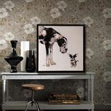 古阑熙 欧美进口画芯大幅油画布 伦敦的斑点狗现代装饰画壁画壁饰