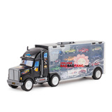 儿童玩具3岁合金车惯性小汽车车大卡车含12辆合金车模货柜车玩具