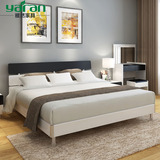 板式床 1.5 1.8米双人床 现代简约 烤漆床 特价 包邮 C01