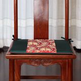 热卖大凡布艺中式古典椅垫高端凳子垫坐垫中国风富贵双鱼坐垫定制