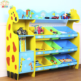 喜贝贝新款幼儿园儿童玩具收纳架宜家玩具柜子宝宝书架整理架