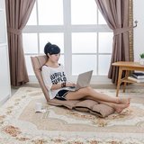 创意懒人沙发可拆洗榻榻米床上午休单人沙发折叠靠背飘窗电脑椅