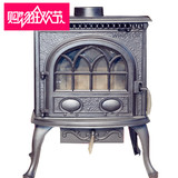 出口欧式家用室内取暖炉真火壁炉铸铁烧柴煤炭炉非电壁炉非嵌入式