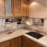 厨房挂件可折叠不锈钢厨房置物架壁挂收纳碗架沥水架碗碟架挂架