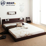 昭鑫定制板式大床简约现代1.5/1.8米经济型单双人床卧室家具矮床