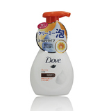 日本 DOVE/多芬洗面奶 橙净水嫩洁面泡沫 鲜橙泡沫洗面奶150ml