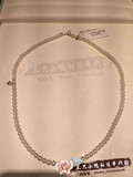 日本代购 MIKIMOTO/御木本 M标小尺寸海水珍珠金白金项链 包直邮