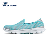 Skechers斯凯奇GO WALK 3健步运动鞋女 夏季网面镂空休闲鞋14054