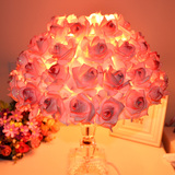 水晶台灯卧室床头灯婚庆婚房创意欧式温馨玫瑰花结婚礼物ZS01