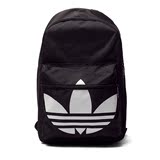 Adidas/阿迪达斯双肩包三叶草男女学生书包帆布背包AJ8527 AJ8532