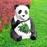 大熊猫仿真动物户外防水景观草坪音响园林草坪音箱公共广播包邮