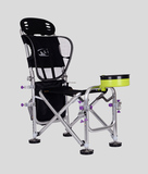 欧式钓鱼椅 多功能户外休闲椅躺椅 铝合金垂钓椅 配件钓椅折叠