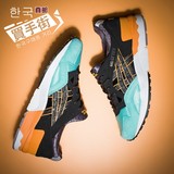 [韩国买手街]亚瑟士男鞋 黑天鹅女鞋 H57PQ-9090跑鞋 Asics运动鞋