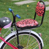 自行车儿童宝宝座椅后置电动车座小孩子学生安全单车后坐加厚加粗