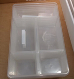 ☆免代购费☆IKEA 安东尼塑料储物格子桌面收纳盒整理盒宜家代购