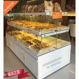 限量特价上海市新款高档面包柜架展柜玻璃蛋糕店展示柜专柜中岛柜