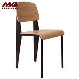 Standard chair标准椅 新款钢架椅子 创意时尚餐椅子学生椅接待椅