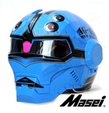 瑪星兒頭盔 MASEI 高達魔蟹 AcGuy 摩托車頭盔 610半盔 籃
