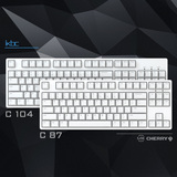 IKBC键盘C87/g-87\C104/g-104德国cherry樱桃轴机械 可改光iKBC其