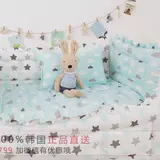 韩国直送 婴儿床品 纯棉 床围、褥子、被子、枕头 01
