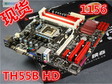 映泰 TH55B HD 主板 H55 1156 CPU 固态供电集成小板 i7 i5 i3