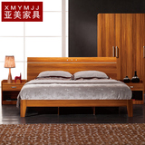 卧室家具套装组合四件套YX01主卧床和床头柜加床垫成套家具整套餐