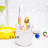 韩国专柜 宝露露小企鹅pororo 儿童牙刷牙膏旅行套装菠萝味
