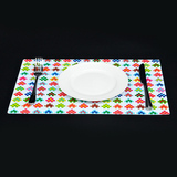 外贸欧式格子PP餐垫 儿童桌垫 杯垫 画画垫 通过欧盟食品级测试