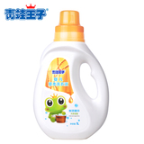 青蛙王子 婴儿洗衣液 桶装 宝宝洗衣液 植物柔顺剂 天然皂角1L