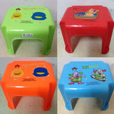 加厚儿童塑料凳特厚卡通矮凳长方形小凳子幼儿园小凳成人可坐加厚