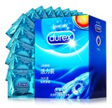 杜蕾斯避孕套活力超薄24只装情趣型组合【送Durex激情安全套4只】