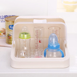 婴儿干燥架奶瓶收纳盒餐具防尘收纳箱放宝宝用品储藏盒抗菌沥水盒