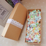 千纸鹤糖果礼盒装多彩糖水果硬糖结婚喜糖 送男女生创意生日礼物