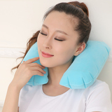 旅行充气U型枕头飞机便携式午睡护颈飞机颈椎枕办公室午休趴睡枕