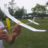 大黄蜂橡筋动力飞机 航模科普培训专用器材 航模拼装 雷鸟滑翔机