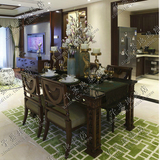 时尚简约绿色格子地毯客厅茶几沙发地毯卧室床边手工腈纶地毯定制